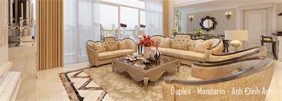 Thiết kế nội thất tân cổ điển Duplex Mandarin Garden