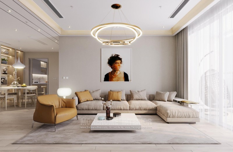 Trang trí nội thất chung cư hiện đại ấn tượng